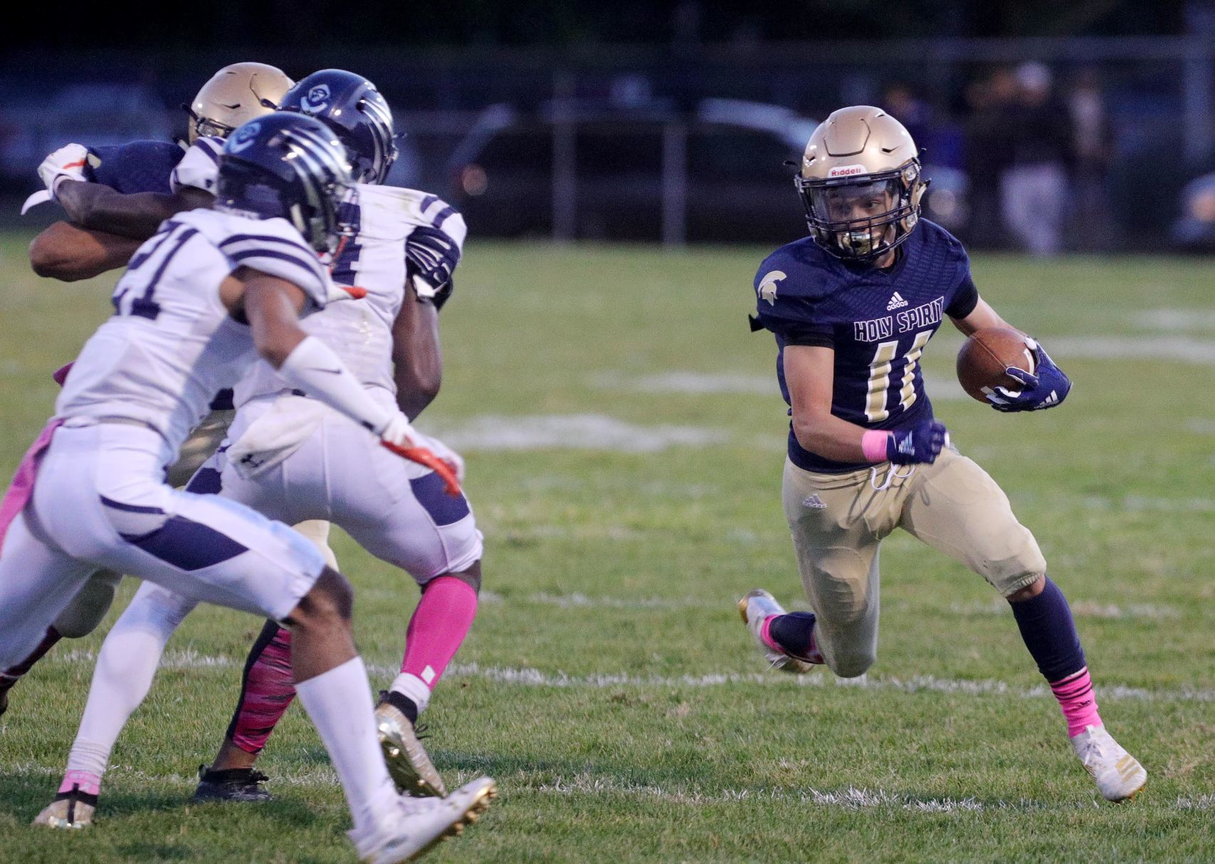St. Augustine Prep vs Holy Spirit football game